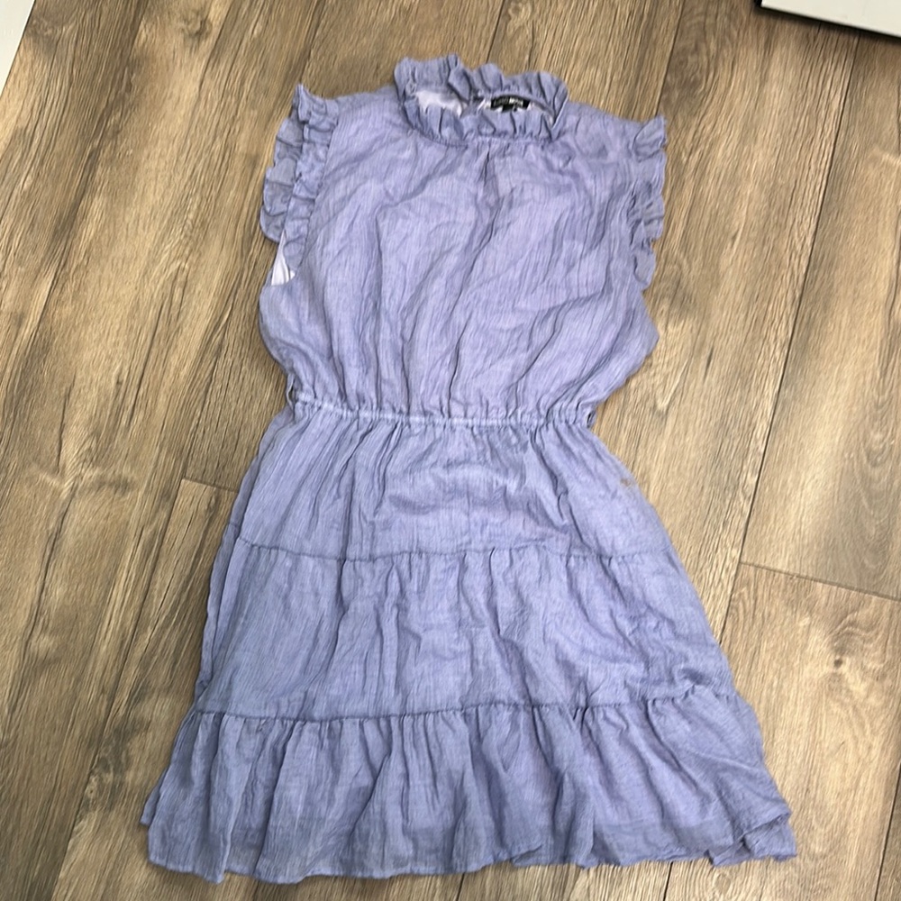 Lavender Ruffled Kids Dress